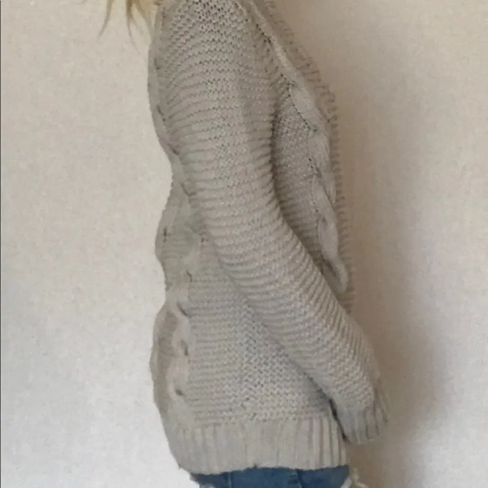 J. Crew chunky‎ handknit sweater M